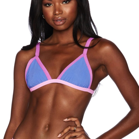 NWT Beach Riot Mika bikini top SMALL - Picture 1 of 8